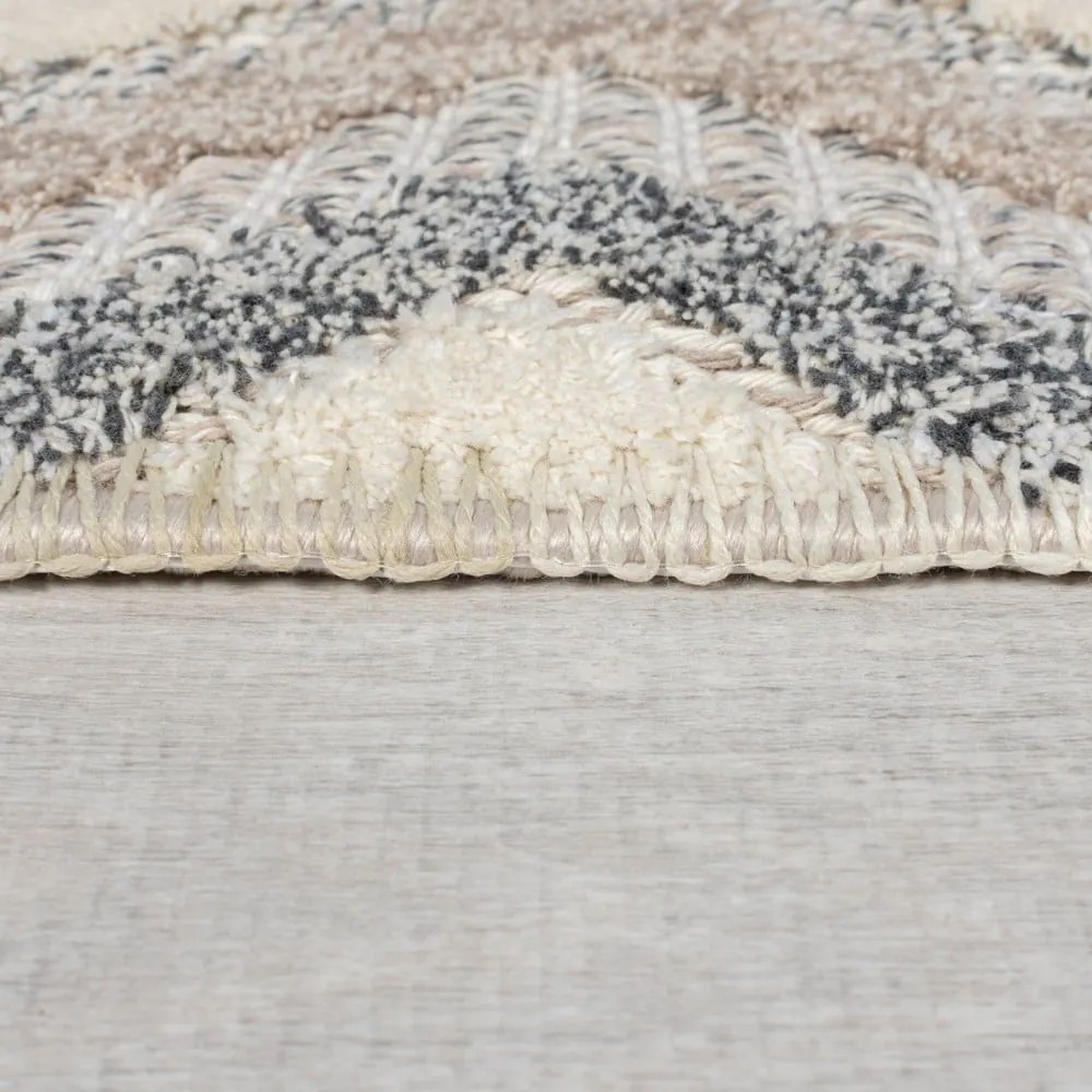 Sivobéžový prateľný koberec 78x150 cm Beckett – Flair Rugs