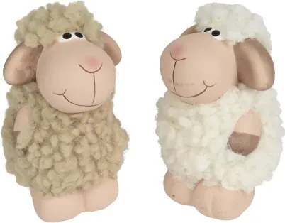 Dekorácie (2 druhy) Ovca 9,5 cm%