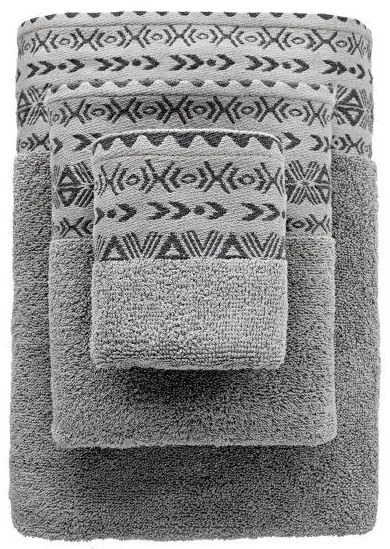 Bavlnený uterák Driada 50x90 cm sivý