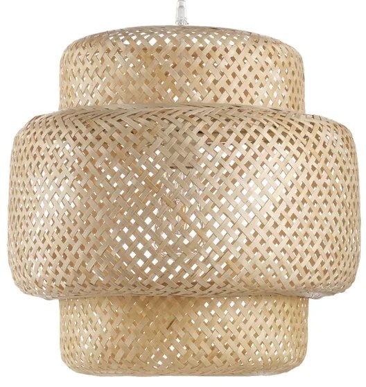 ONLI - Luster na lanku BAMBOO 1xE27/22W/230V bambus