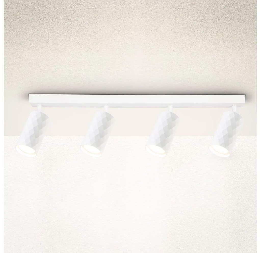 Brilagi - Bodové svietidlo SELE DIAMANT 4xGU10/30W/230V biela