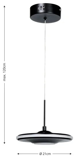 Brilagi - LED luster na lanku VERANO LED/15W/230V