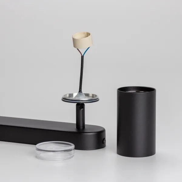 Brilagi - Kúpeľňové bodové svietidlo SELE 2xGU10/30W/230V IP44 čierna