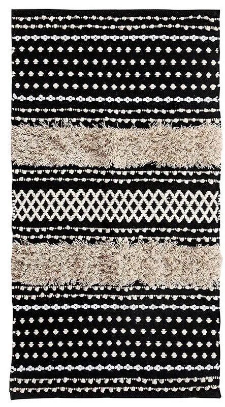 Koberec bavlnený Catalina 0,8/1,5 CC-314 čierny