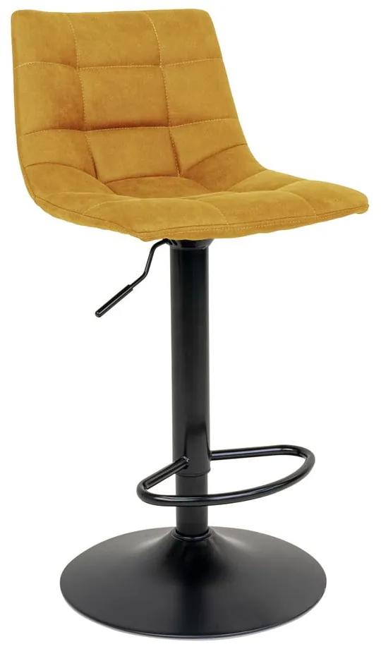 Žlté barové stoličky v súprave 2 ks 88 cm Middelfart – House Nordic