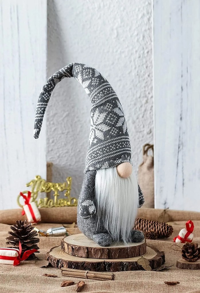 Tutumi Tutumi, vianočný trpaslík 50cm Marian YX017, šedá, CHR-00570