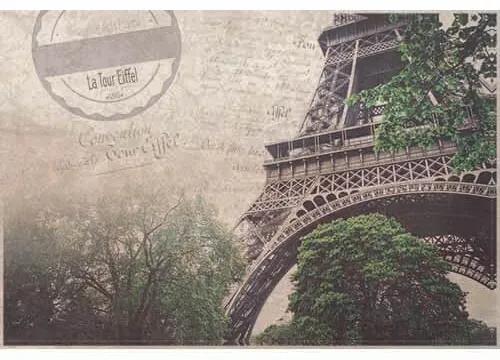 Ceduľa Paríž - Eiffel Tower