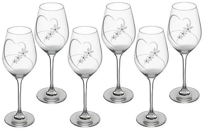 Celebration Crystals flower heart 360 ml 6 ks