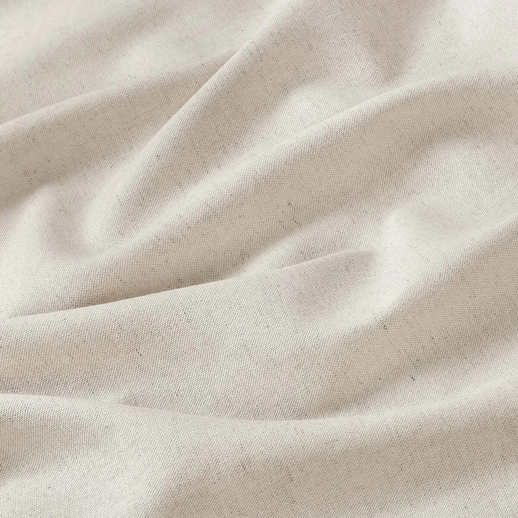 Goldea napínacia plachta z ľanovej zmesi - režná 200 x 200 cm