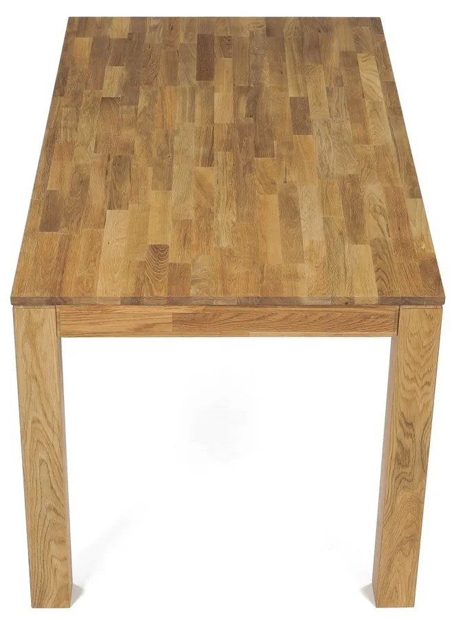 Jedálenský stôl 140 x 80 cm, dub, L