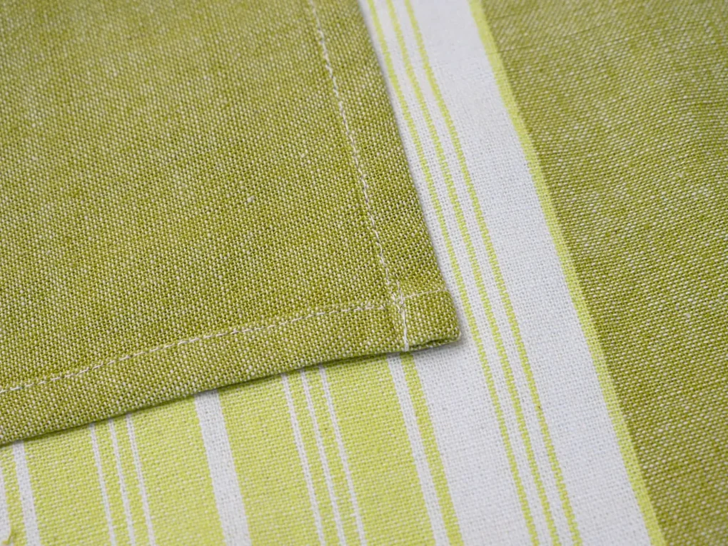 Praktický set prestierania 32x47 cm s obrúskom 40x40 cm FOOD Farba: Zelená