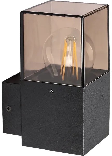 Rabalux 77080 - Vonkajšie nástenné svietidlo LOANDA 1xE27/60W/230V IP54 čierna