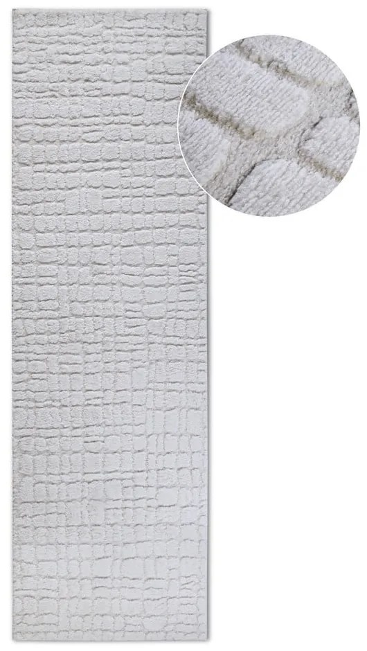 Krémovobiely behúň 80x240 cm Artistique Cream White – Elle Decoration