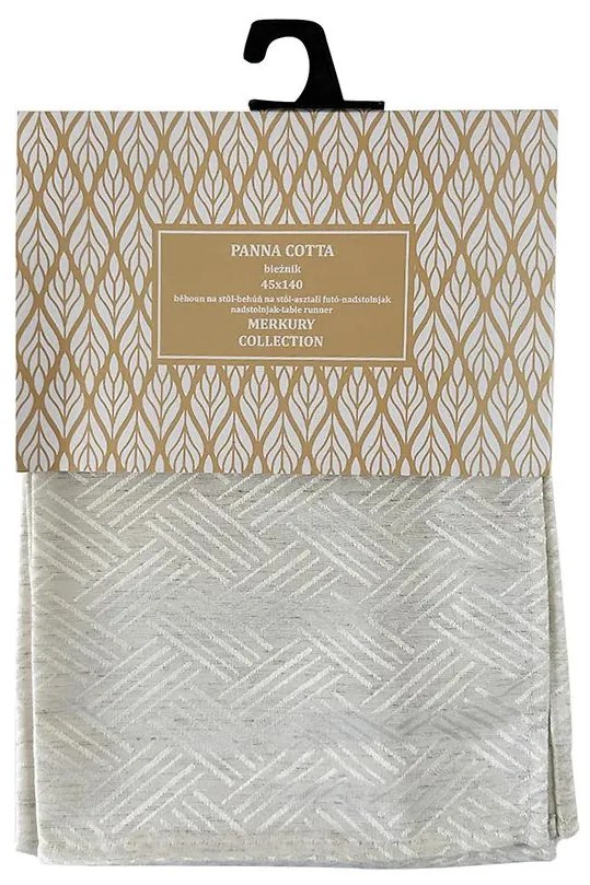 Behúň Panna Cotta natural 45x140