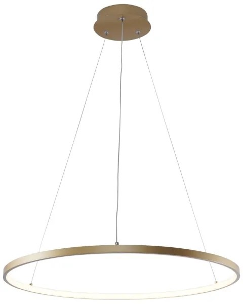 Zuma Line 2023201-GD60 - LED Luster na lanku BRENO LED/28W/230V 3000/4000/6000K