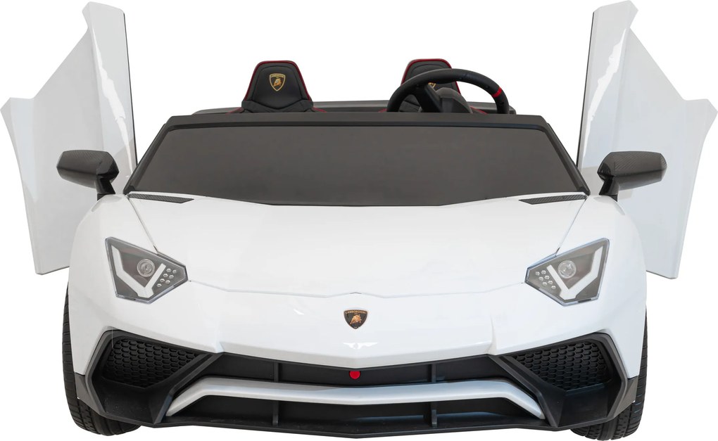Ramiz Elektrické autíčko Lamborghini Aventador SV pre 2 deti biele