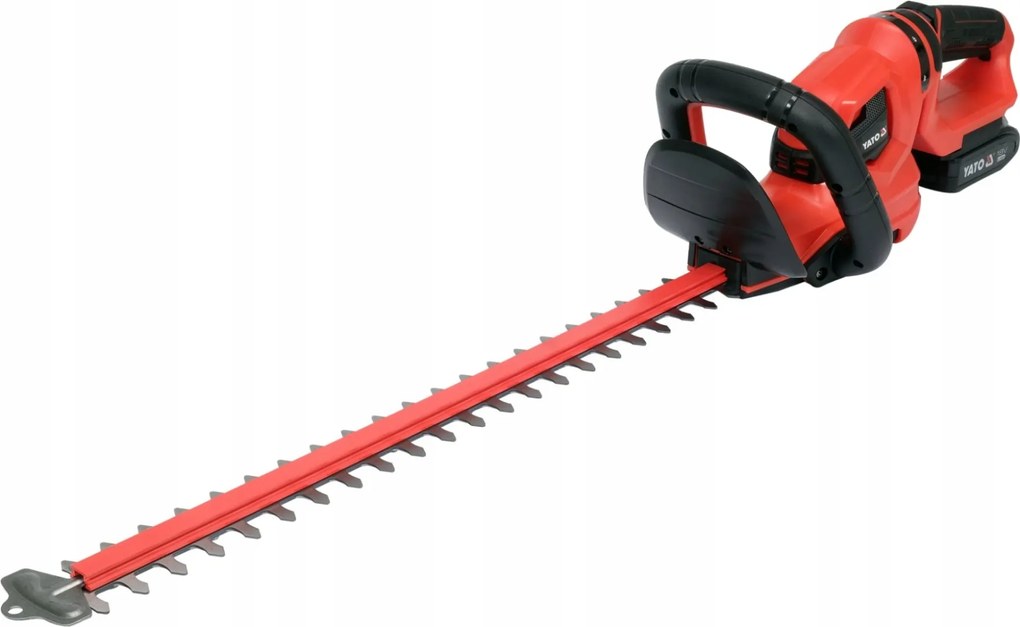 Akumulátorové Nožnice Na Živý Plot 55 CM 18V Nabíjačka Akumulátor 2AH Yato