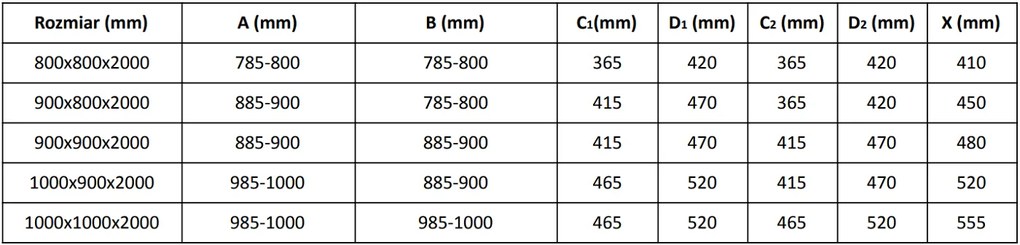 Mexen Velar Duo, sprchový kút s posuvnými dverami 100(dvere) x 90(dvere) cm, 8mm číre sklo, medená matná profil, 871-100-090-02-65