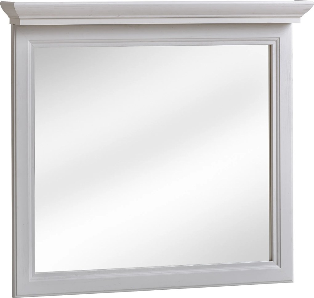 Comad Závesné zrkadlo bez osvetlenia Palace White 85x76 cm