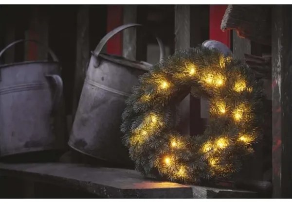 LED Vianočná dekorácia 20xLED/2xAA pr. 40 cm