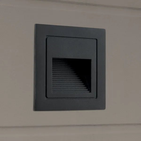 Orion AL 11-1217 - LED vestavné svietidlo LORO LED/2W/230V IP65 čierne