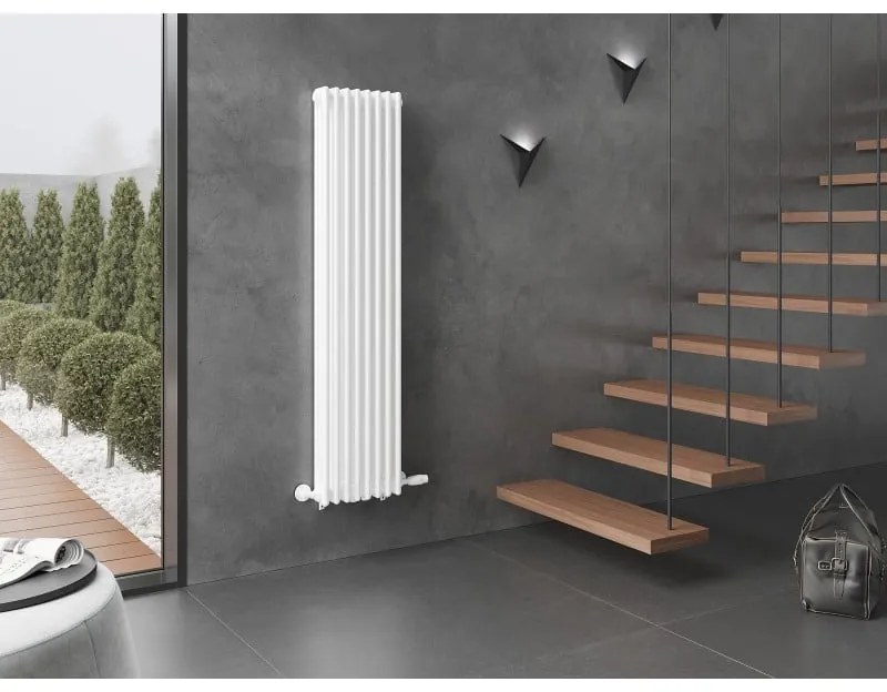 Mexen Denver, vykurovacie teleso 1600 x 378 mm, 1487 W, biela, W215-1600-378-00-20