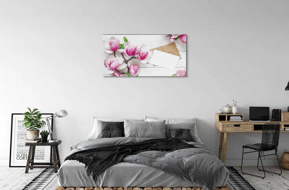 Obraz canvas Magnolia dosky 120x60 cm