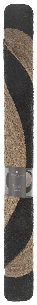 Koberec Isabelle, (fi) 120 cm, hnedá/čierna