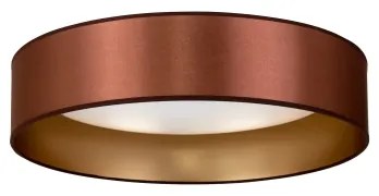 Duolla - LED Stropné svietidlo ROLLER LED/24W/230V pr. 45 cm medená/zlatá