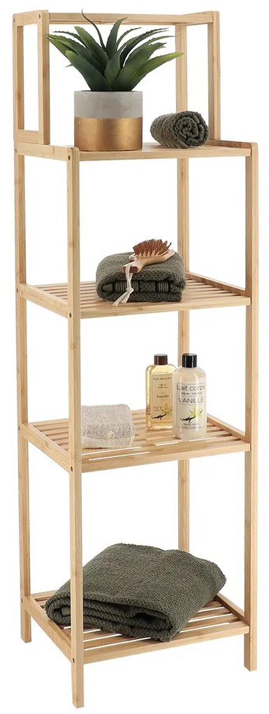 Polička do kúpeľne Lambie4, bambus