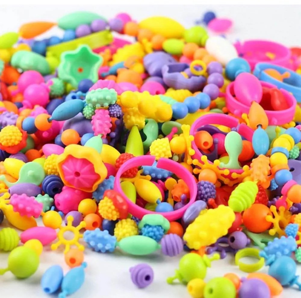 GFT Detské farebné korálky - malé balenie