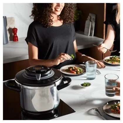 Tefal - Tlakový hrniec 6 l CLIPSO+ CHEF nerezová oceľ