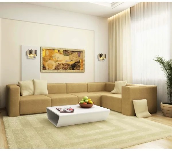 MAXLIGHT W0251 - Nástenné svietidlo TREND 3xG9/40W/230V zlatá