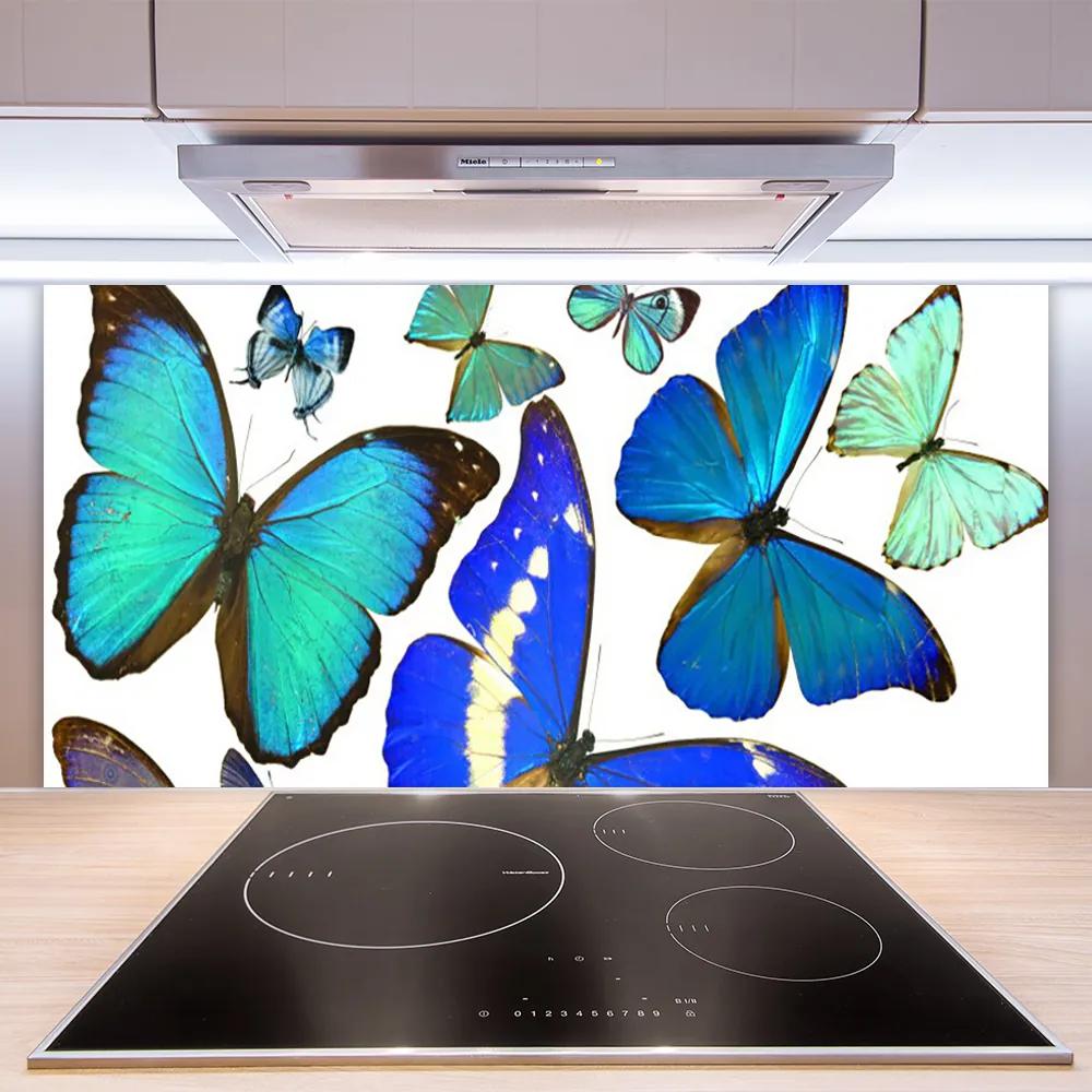 Nástenný panel  Motýle príroda 120x60 cm