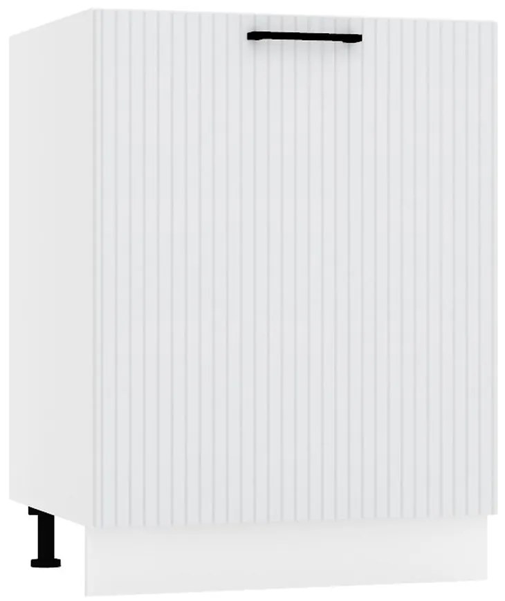 Skrinka do kuchyne  Kate d60zl pl svetlo šedá mat