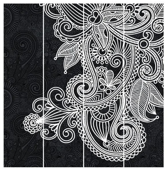 MANUFACTURER -  Súprava posuvnej záclony - Gotický ornament - 4 panely