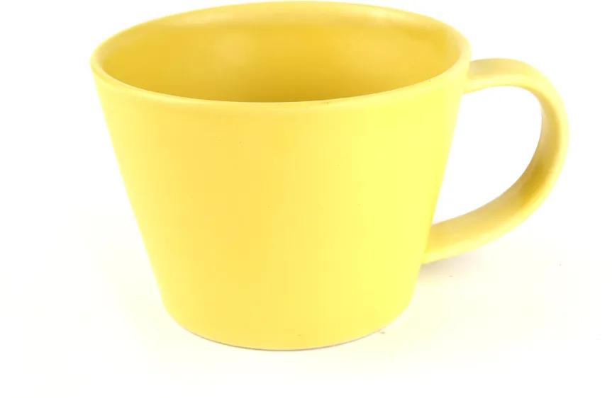 MIJ Hrnček na čaj žltý 6,5 cm