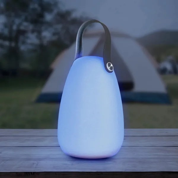 LED RGBW Solárne svietidlo CANARIA LED/2W/1,2V 400 mAh IP44 biela