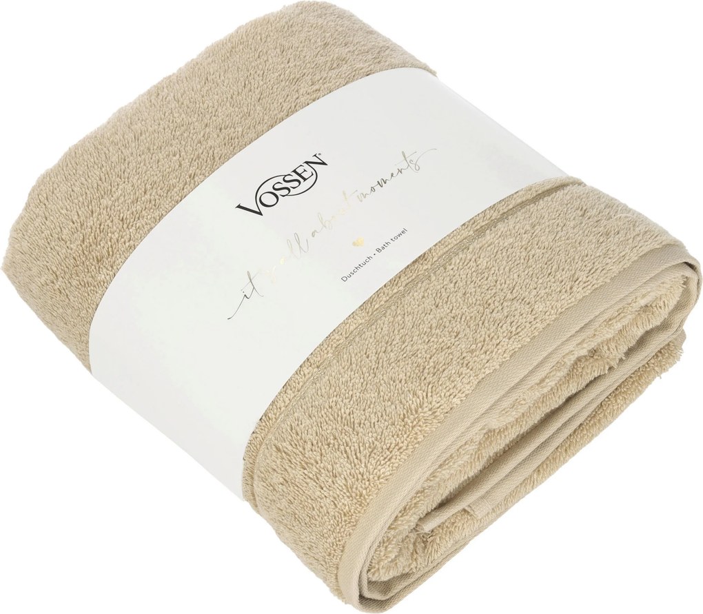 XXXLutz UTERÁK, 67/140 cm, svetlohnedá Vossen - Kúpeľňový textil - 003355109002