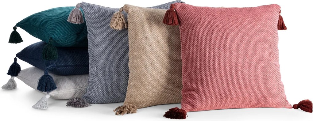 DEKORAČNÁ OBLIEČKA NA VANKÚŠ POLY5 45X45 CM KRÉMOVÁ