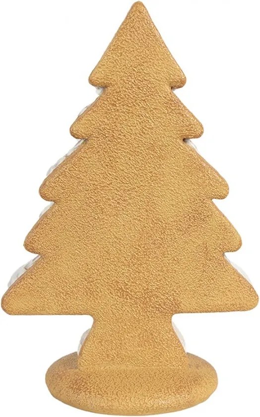 Vianočná dekorácia cukrový perníčkový stromček - 17*11*26 cm