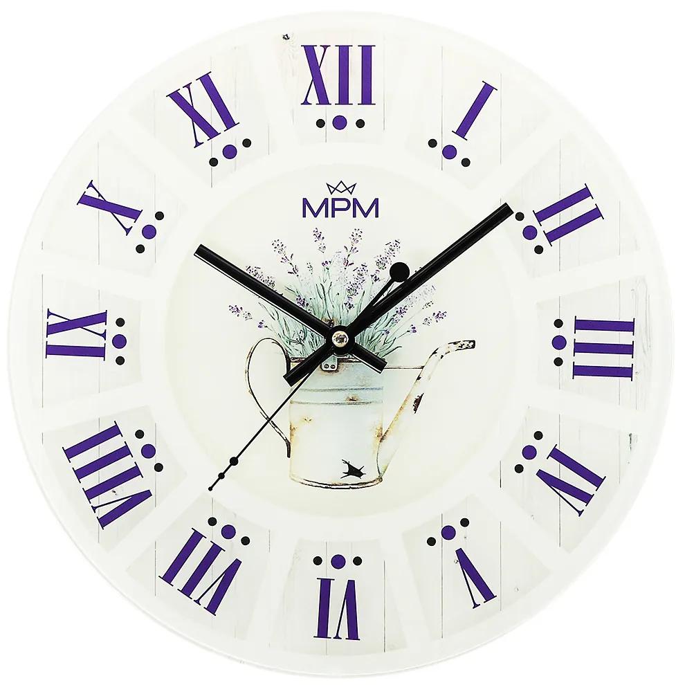 Nástenné hodiny MPM Provence 4376, 30cm