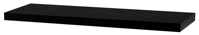 Autronic BONTEC Polička, mdf, čierna, P-005 BK Farba: Čierna