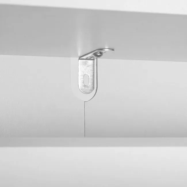 Botník s policou ZEFIR biely
