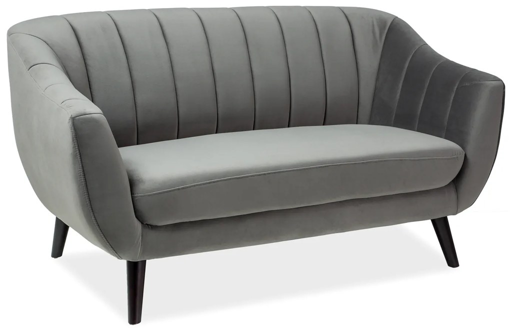 Pohovka Elite Velvet 2 Farba: Sivá / Bluvel 14
