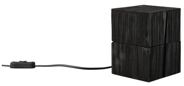 Čierna stolová lampa (výška 16 cm) Treasure – Trio