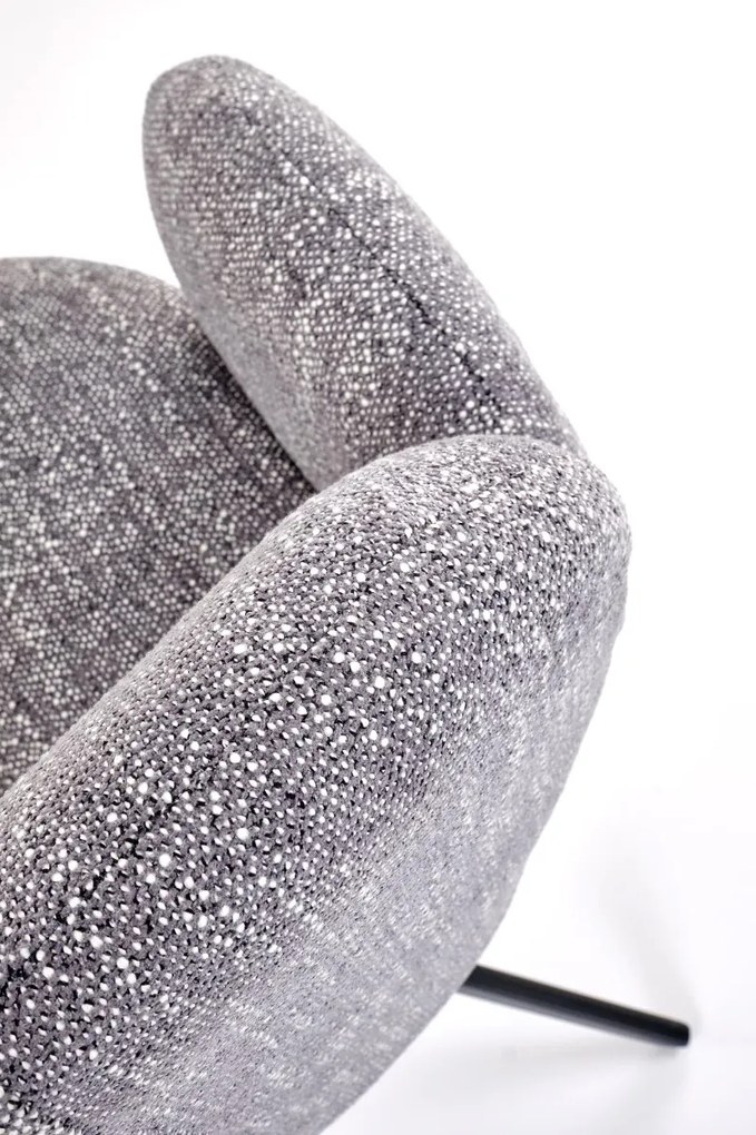 JEDÁLENSKÁ OTOČNÁ STOLIČKA IRIS ŠEDÁ