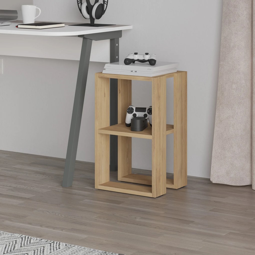 Nočný stolík Houseland Lonie dub prírodný