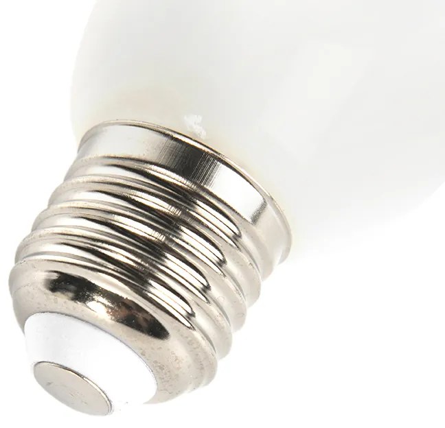 Sada 3 E27 stmievateľných LED žiaroviek s vláknom matné 5W 380lm 2350K