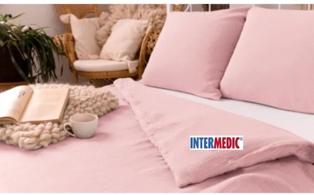 Mušelínové obliečky 140x200 + 70x90 – 100 % bavlna, jemné, priedušné, nežehlivé